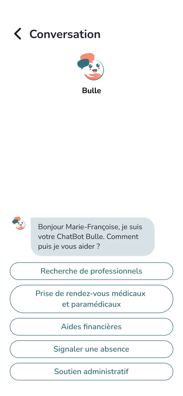 MyBul — chatbot Bulle